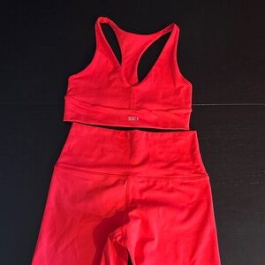 SET Active Bold Red Athletic Shorts
